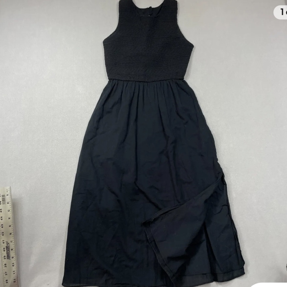 Abercrombie & Fitch Smocked Midi Dress Womens XS